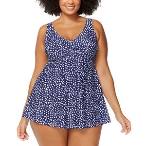 NWT Raisins Curve Trendy Sunshine Coast Lucia Swim Dress Women's Swimuit